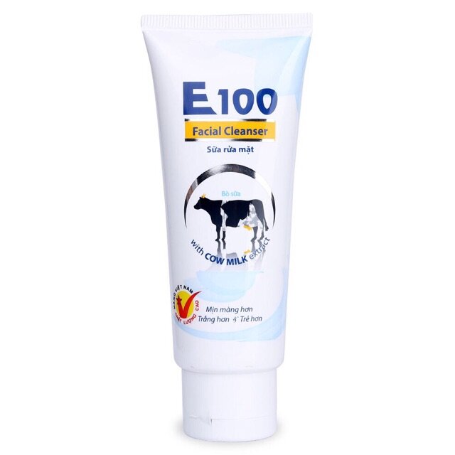 ?? sữa rửa mặt e100 con bò 80g