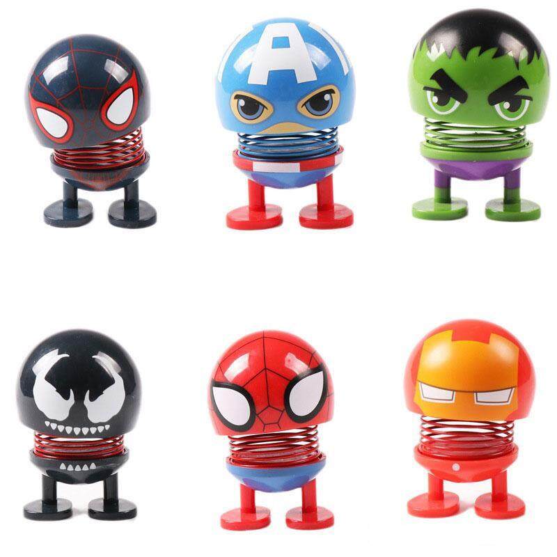 black spiderman doll