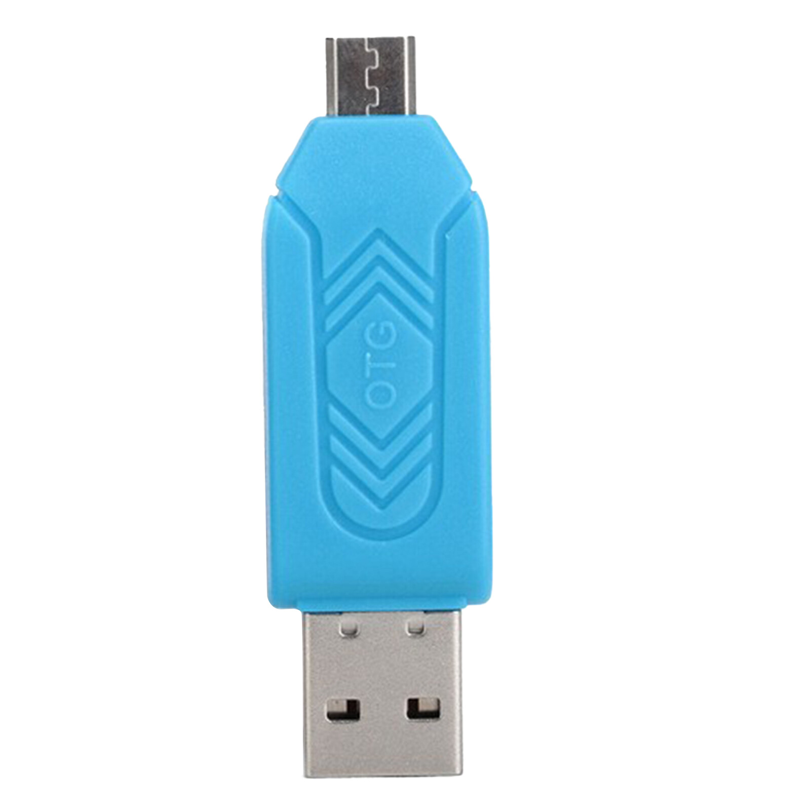 2 in 1 Plug Play High Speed Computer Card Reader USB 2.0 SD-Card TF Flash OTG Card Reader Computer Accessories Computer Card Reader