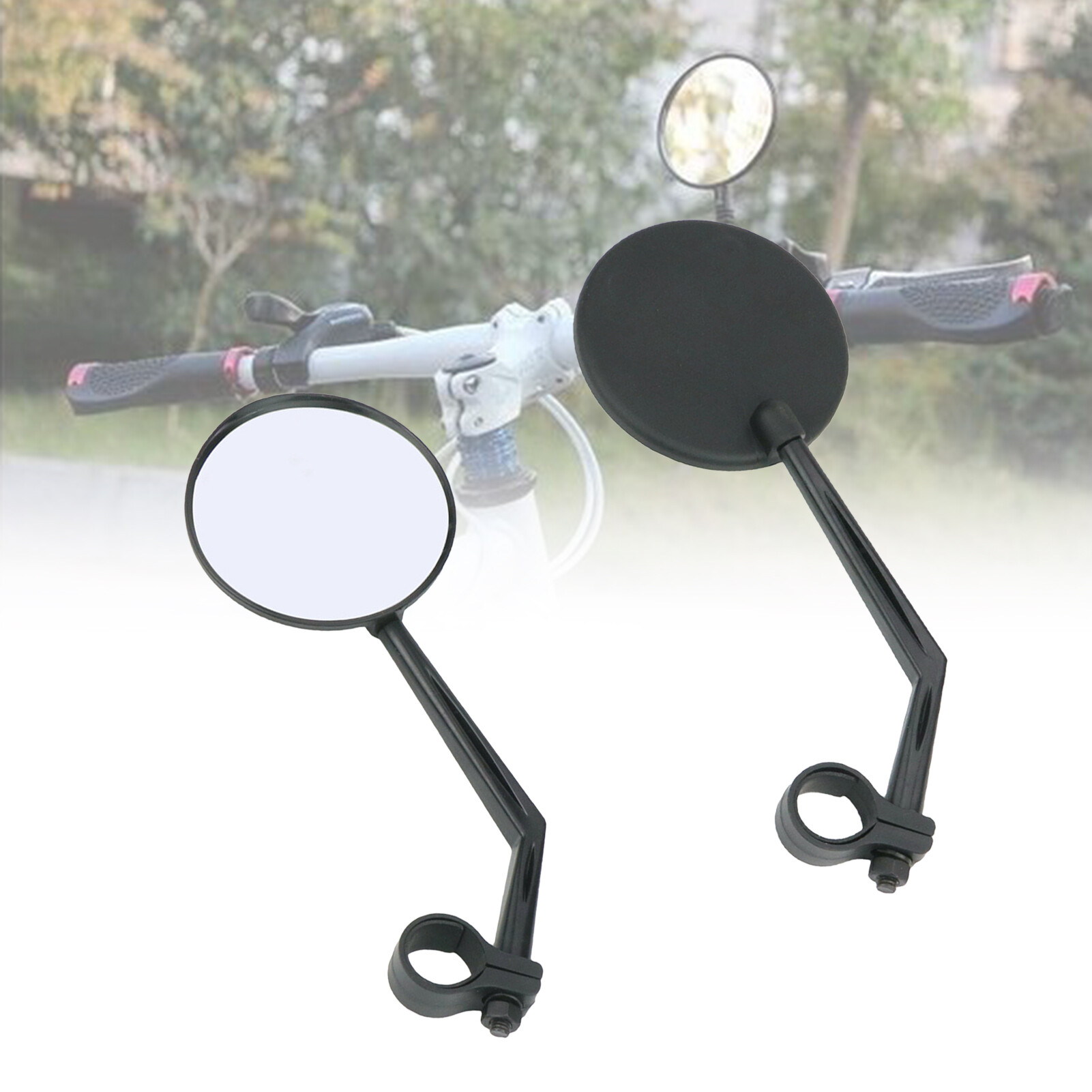 Gương Chiếu Hậu Gắn Tay Lái Phản Xạ Xoay 360 Độ Có Thể Điều Chỉnh, Cho Xe Tay Ga Xiaomi M365
