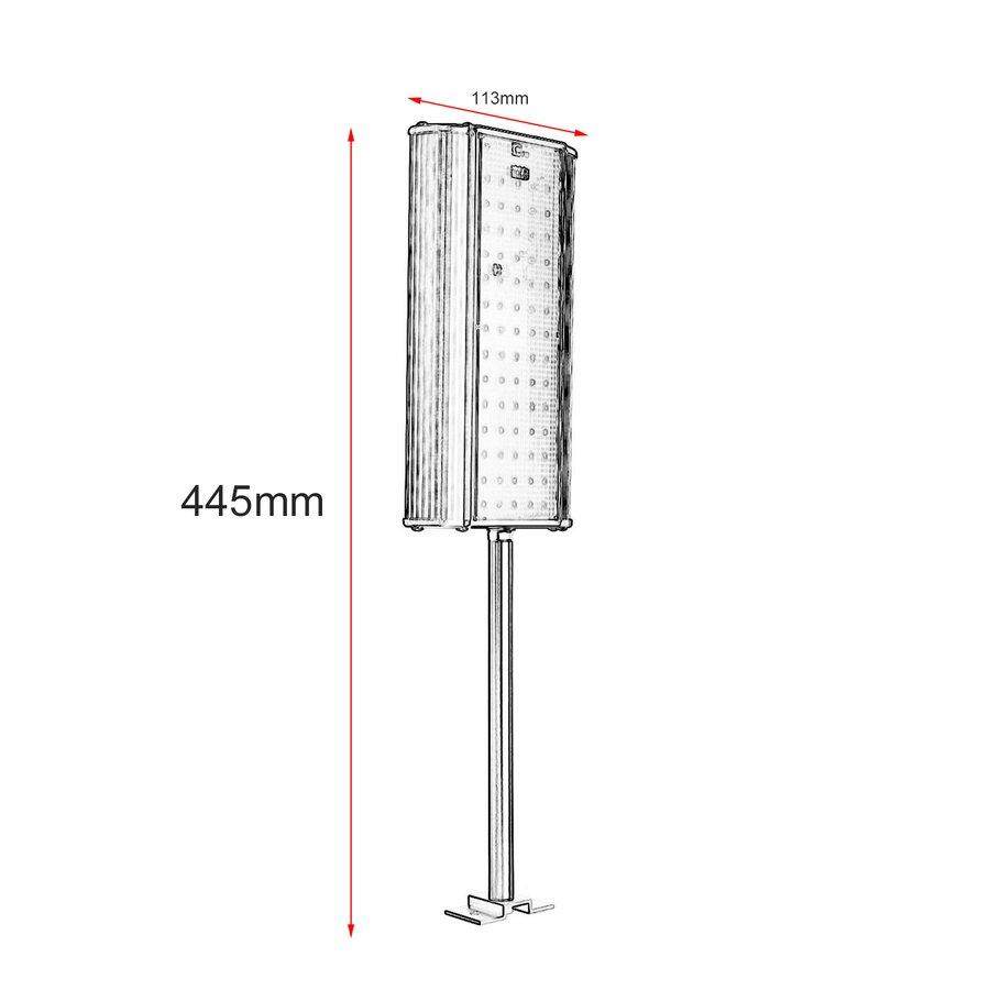 Ưu Đãi Lớn Cảm Biến Chuyển Động 70 LED Không Dây Đèn Năng Lượng Mặt Trời Ngoài Trời Chống Nước Sân Vườn Đèn Tường