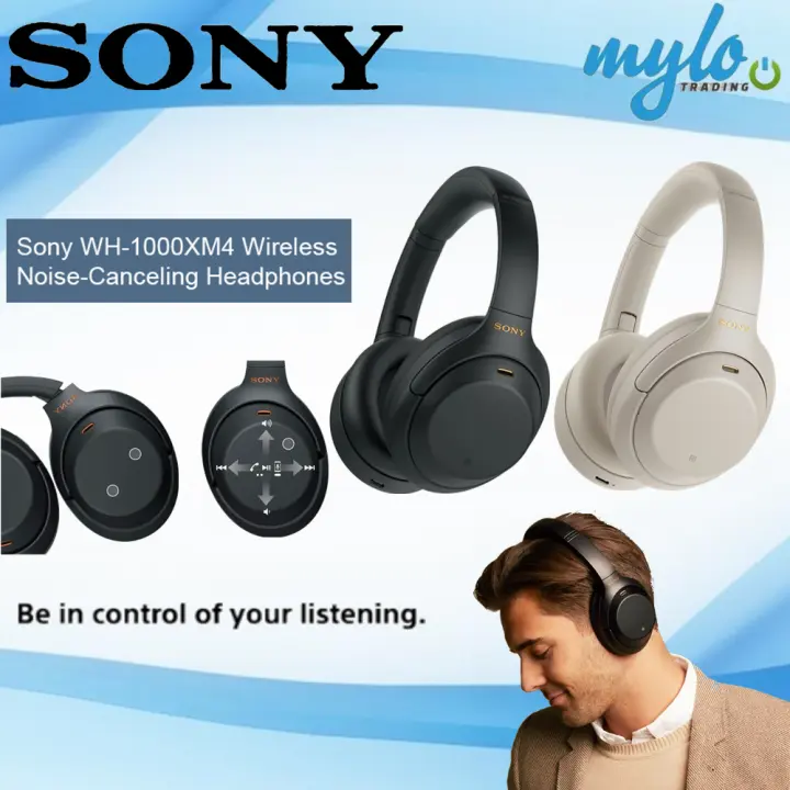 new sony noise cancelling headphones xm4