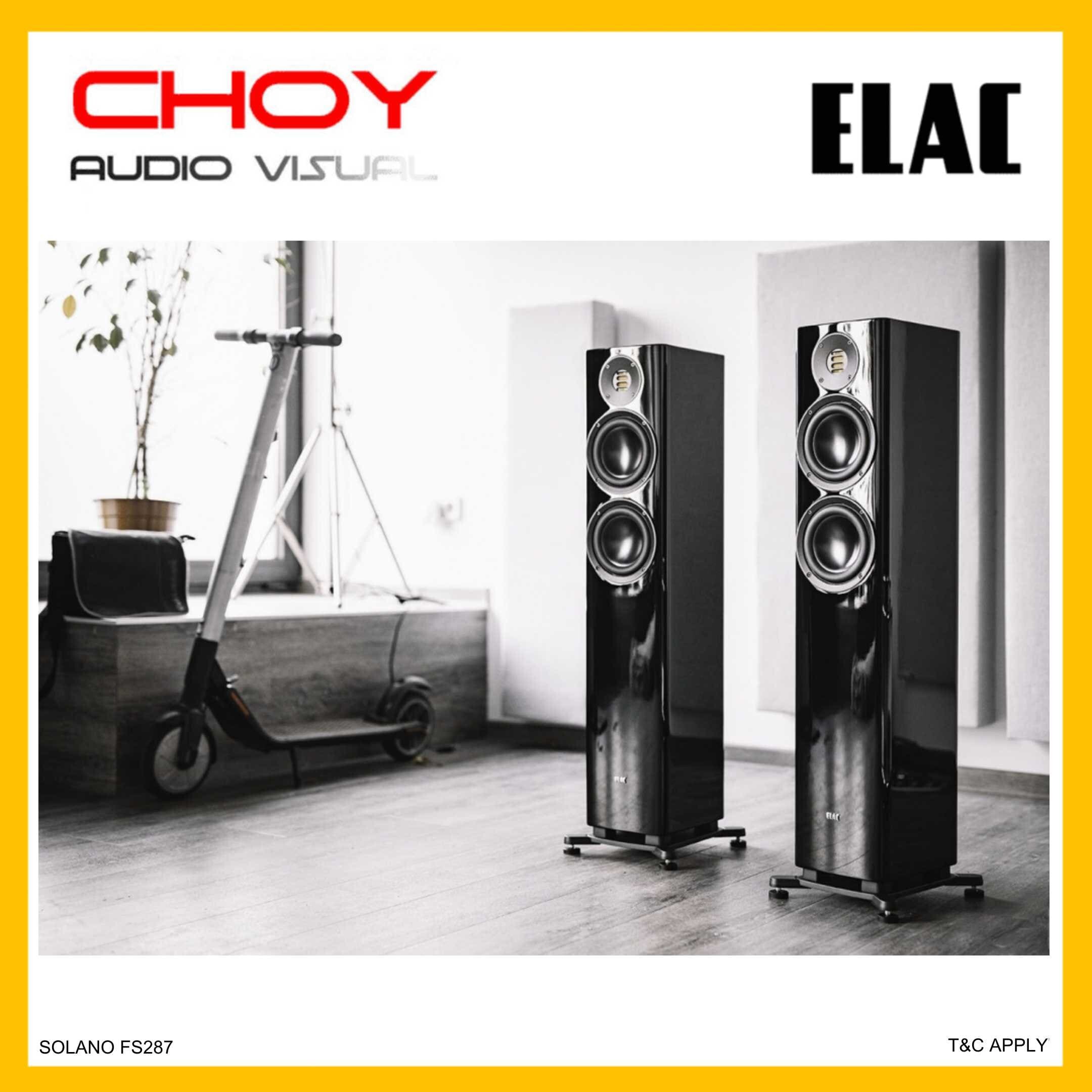 ELAC Solano FS287 Floorstanding Speaker Made in Germany Local Supplier  Warranty Speaker 40-300W Power Consumption Speaker 1 Year Warranty Speaker  - Lazada | Lazada