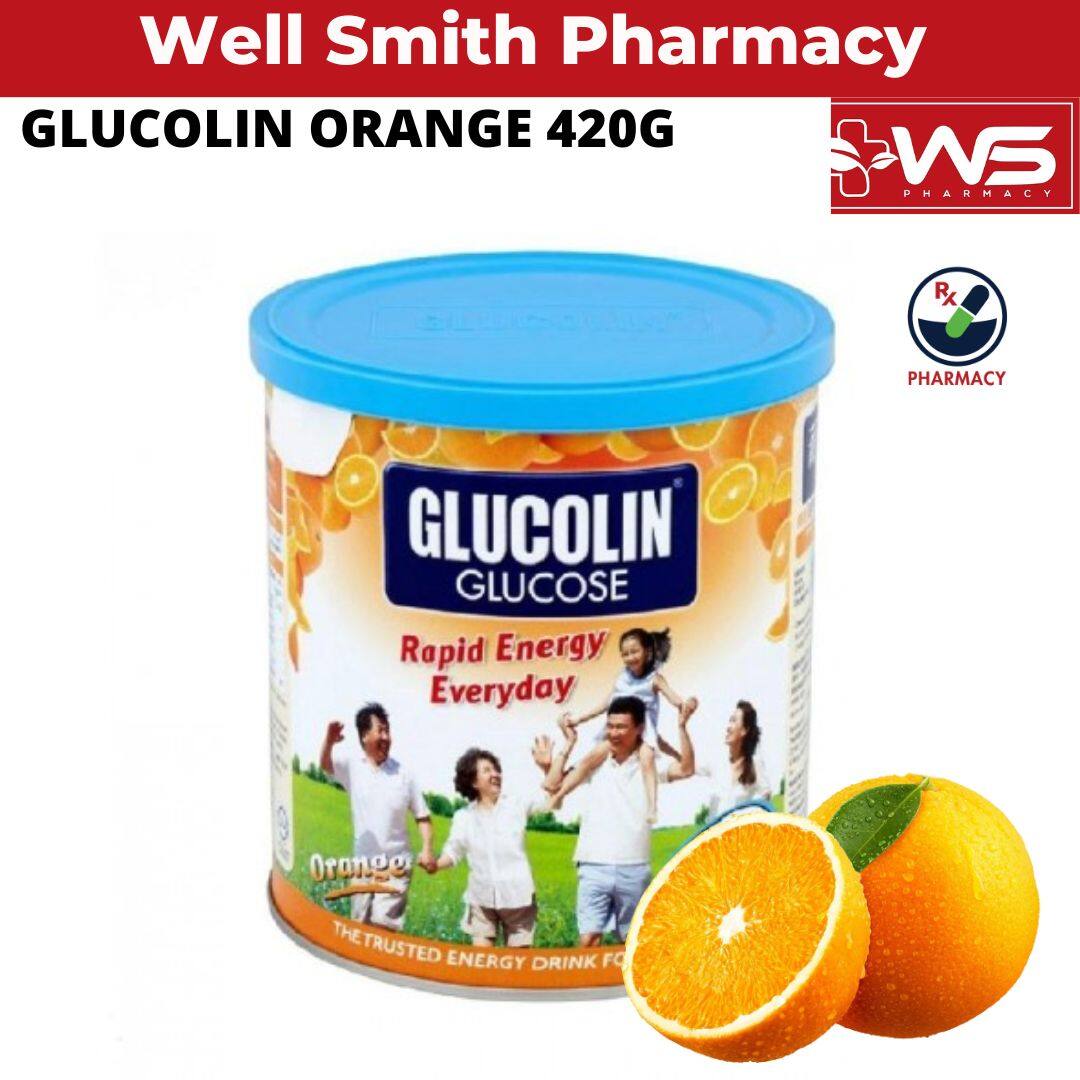 GLUCOLIN GLUCOSE 420G RAPID ENERGY DRINK (ORIGINAL, BLACCURRANT AND