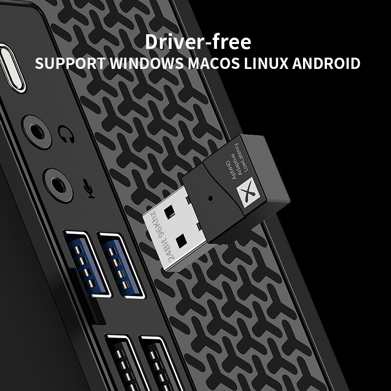 DISOUR Bộ Phát Âm Thanh TX40 USB Bluetooth 5.2 Chính Hãng Bộ Giải Mã Qualcomm QCC3040 24Bit AptX Thích Ứng LL HD SBC Bộ Chuyển Đổi Không Dây Đa Điểm Độ Trễ Thấp 40Ms Cho Máy Tính T V Máy Tính Xách Tay PS4/5 Nintendo Switch