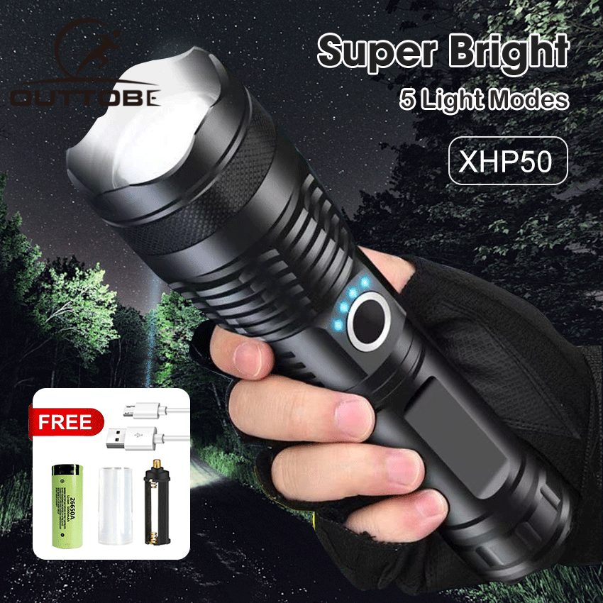 outtobe-xhp50-p70-p90-power-display-flashlight-telescopic-focusing