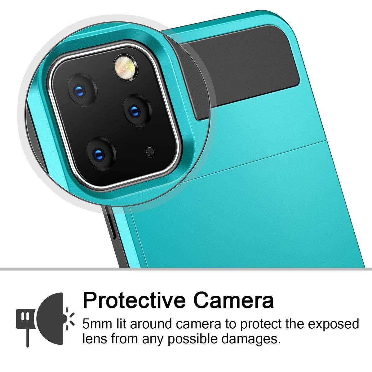 IPhone 17 Pro Max trường hợp, trường hợp không khí Iphone, iPhone 17 trường hợp ví trượt Ví đựng thẻ tín dụng khe cắm lai TPU cứng Bảo vệ Chống Sốc Ốp lưng cho iPhone 16 Pro Max/15 cộng với/14 Pro Max/13 Pro Max/12 Pro Max/XS Max/XR