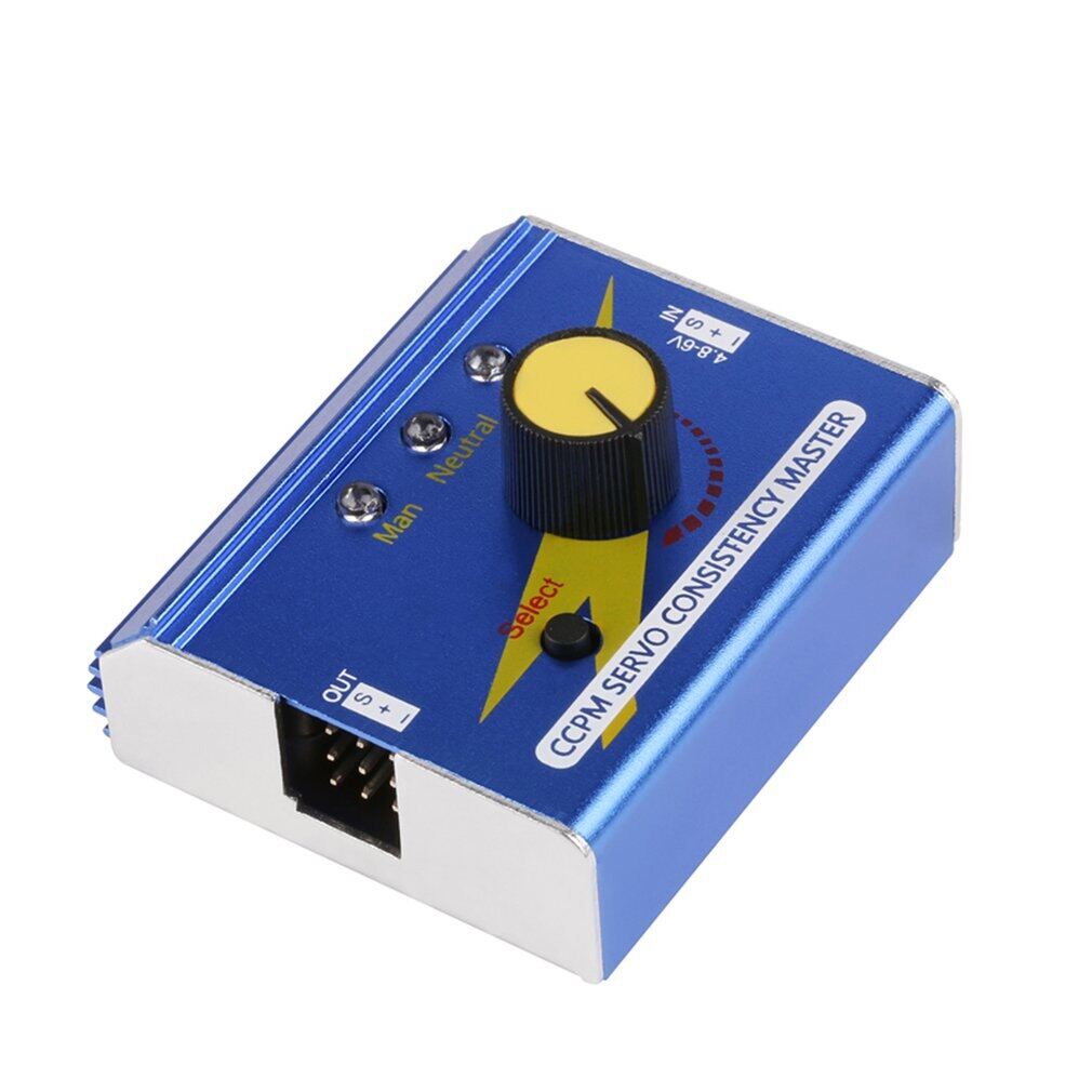 Servo ESC Tester 3CH Bộ điều khiển tốc độ điện tử ccpm Meter Checker Master nhất quán thiết bị lái điện máy bay điều khiển từ xa các bộ phận sở thích
