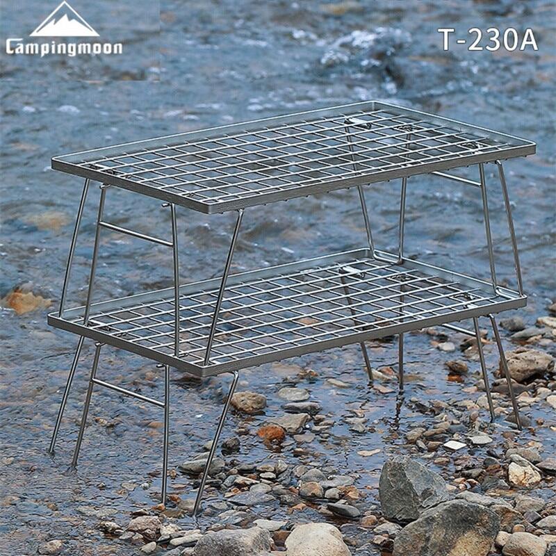 Q Folding Table Campingmoon T-230 Outdoor Camping Portable Q Table
