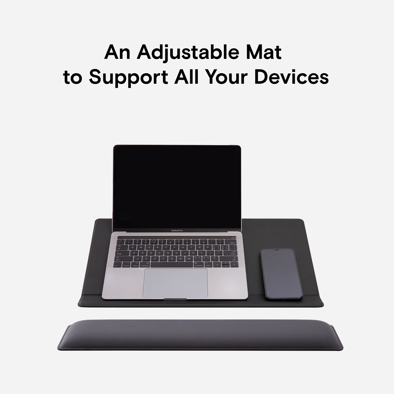 MOFT Multifunctional Desk Mat Water-resistant PU Leather, Multi-angle Laptop Tablet Stand Desktop Organizer Adjustable Display Board