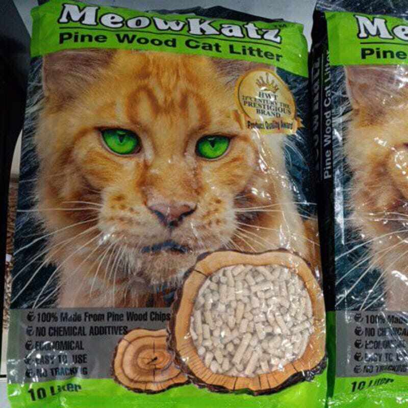 MeowKatz CozieCat Pine Wood Cat Litter 10L 6kg Lazada