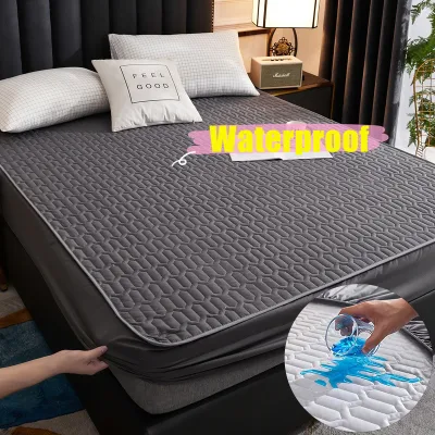 3D High-end Mattress Protectors & Toppers, waterproof mattress cover, waterproof bed sheet, Dustproof / Urine barrier , suitable for Bed size: Single / Double / Queen / King / Super King
