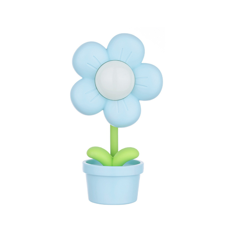 Liliar Cute Imitation Flower Table Lamp Led Night Light Desktop Light Creative Gift For Children