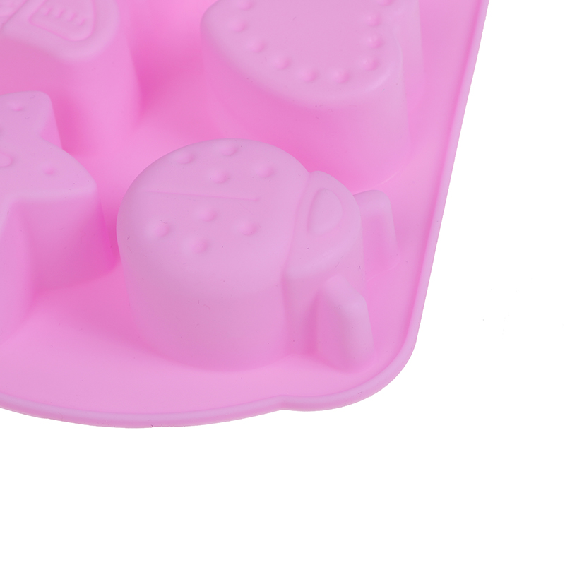 Côn Trùng Hình dạng Khuôn Silicone trang trí bánh 6 lưới đa chức năng handmade khuôn