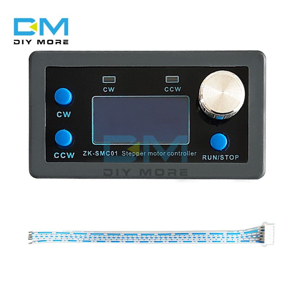 [100% Original] Diymore SMC01 42 57 Stepper Motor Controller Positive and Reverse Angle Pulse Speed Control Board Programmable PLC Serial Communication Motor Drive Controller Governor