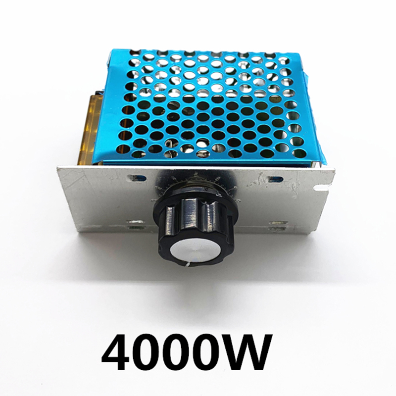 AC 220V 4000W SCR Voltage Regulator Dimming Dimmers Motor Speed Controller Thermostat Electronic Voltage Regulator Module