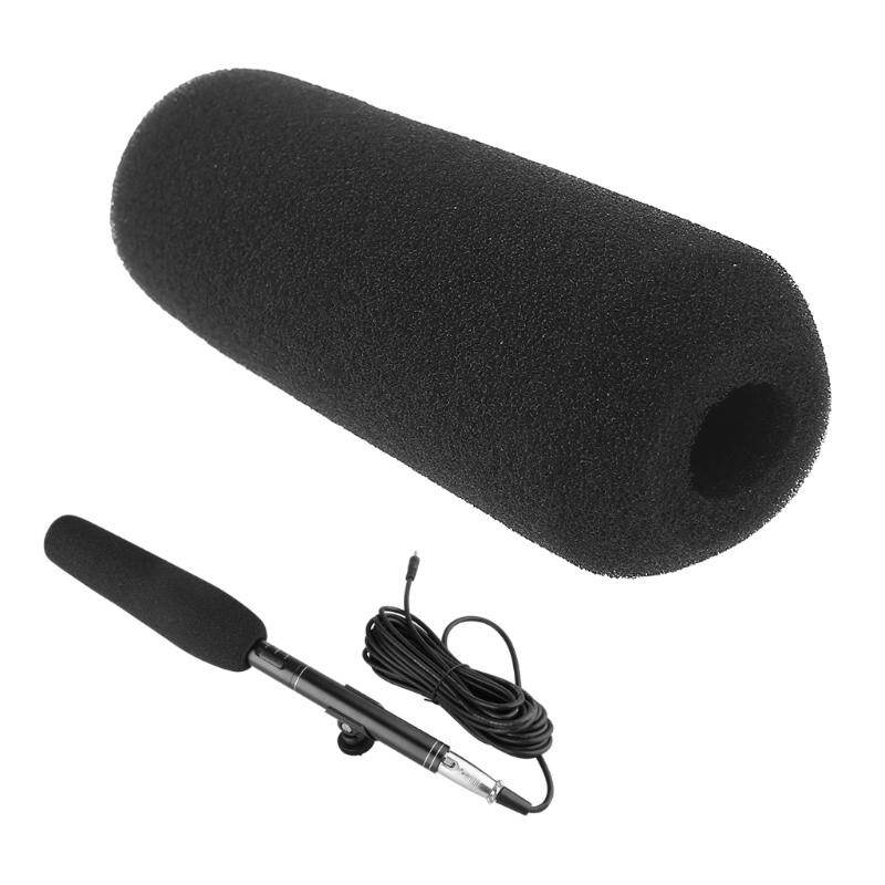 Micro Phỏng Vấn Chuyên Nghiệp 12Cm, Vỏ Xốp Ống Bọc Bảo Vệ Kính Chắn Gió
