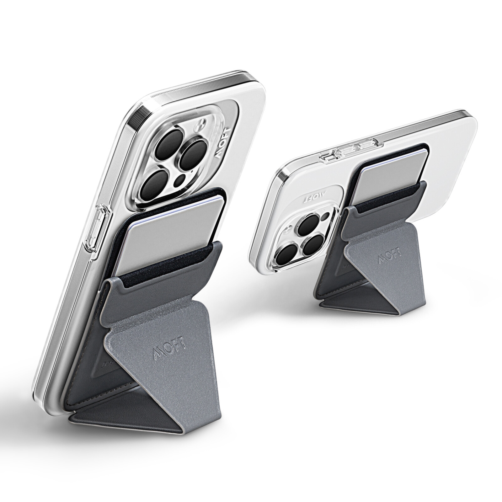 MOFT Snap-On Phone Stand & Wallet- MagSafe Compatible