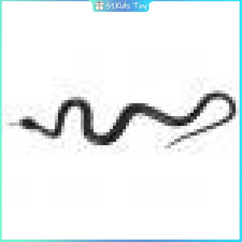 51Kids Realistic Rubber snake simulation snake Artificial snake small snake soft plastic whole scary toy Garden Props