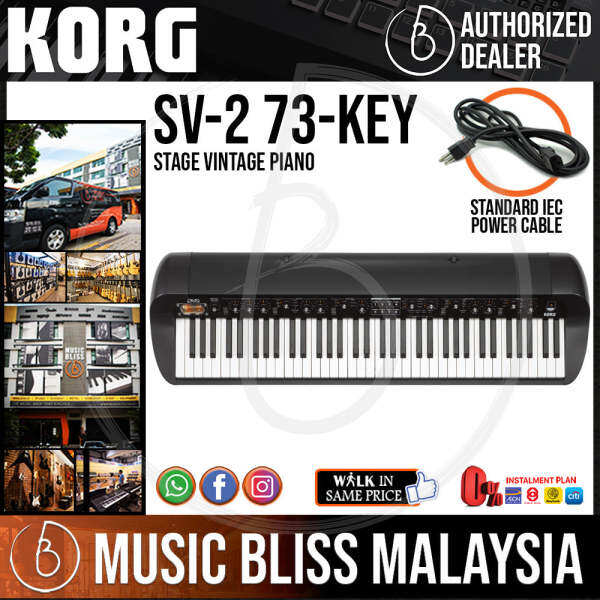 Korg SV-2 73-key Stage Vintage Piano with 0% Instalment (SV2 / SV2-73) Malaysia