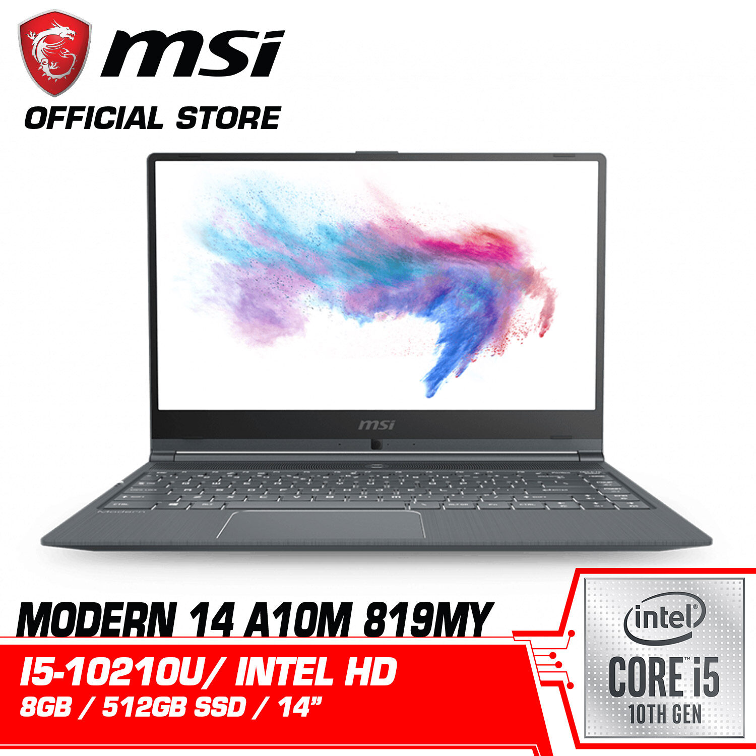 Modern 14 A10M 819MY (Intel HD) Malaysia