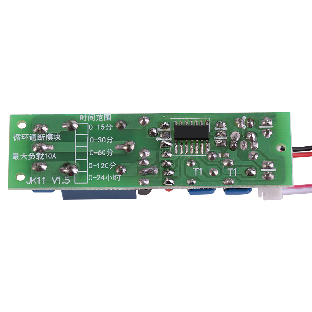 5V/12V/24V Infinite Cycle On Timer Module Off Timer Delay Relay Loop Timing Module Board HFT DC 5V 0-60 minutes adjustable