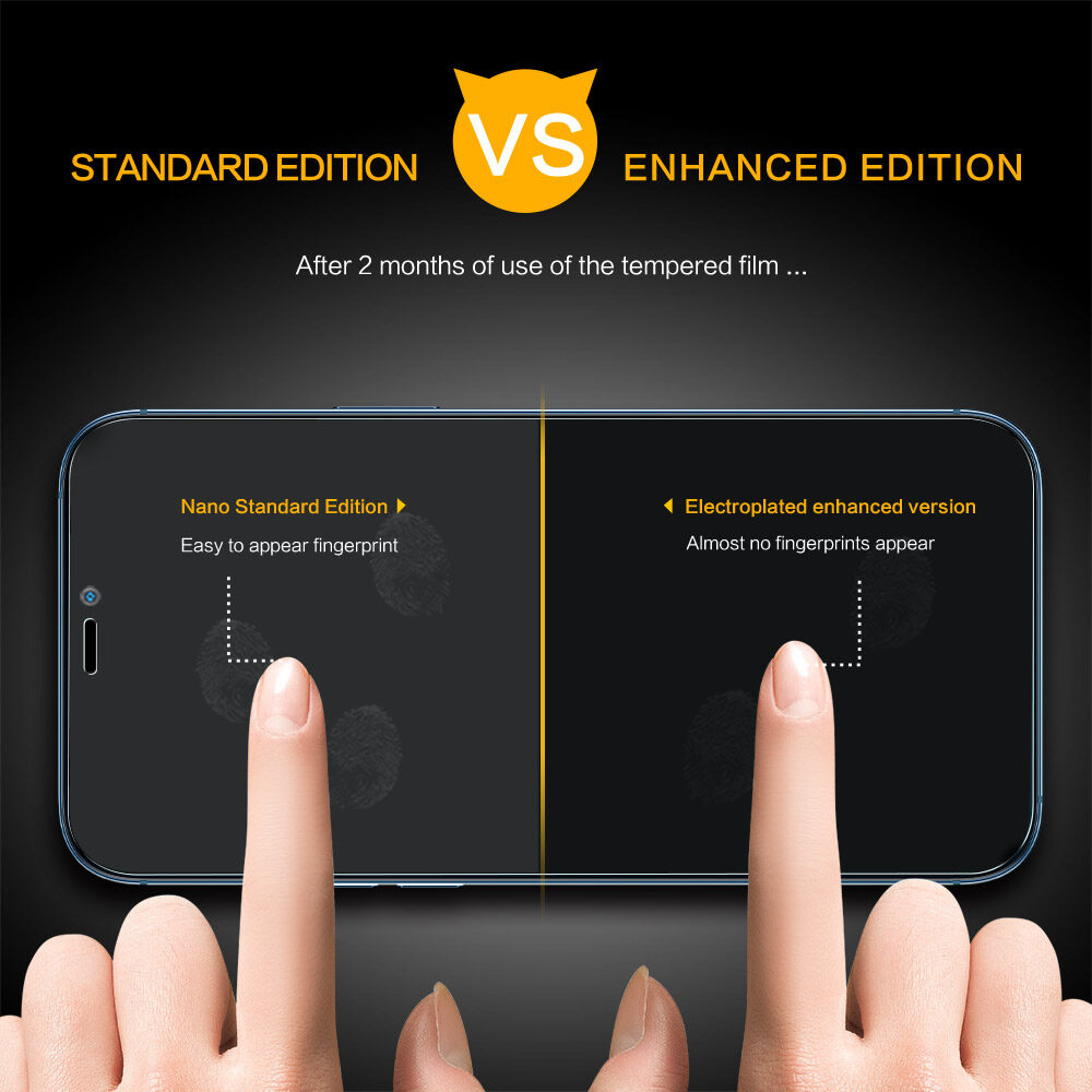 SmartDevil Miếng Dán Kính Cường Lực Cho iPhone 17 Pro max 16 Pro max iPhone 15 Pro max iPhone 14 Pro Max 13 Pro 12 15 plus 11 Pro max X XS XsMax XR SE2 SE3 16e 7 Plus 8 plus 6 6s 6 plus 6splus 13 mini Miếng Bảo Vệ Màn Hình Không Toàn Diện chống Ánh Sáng