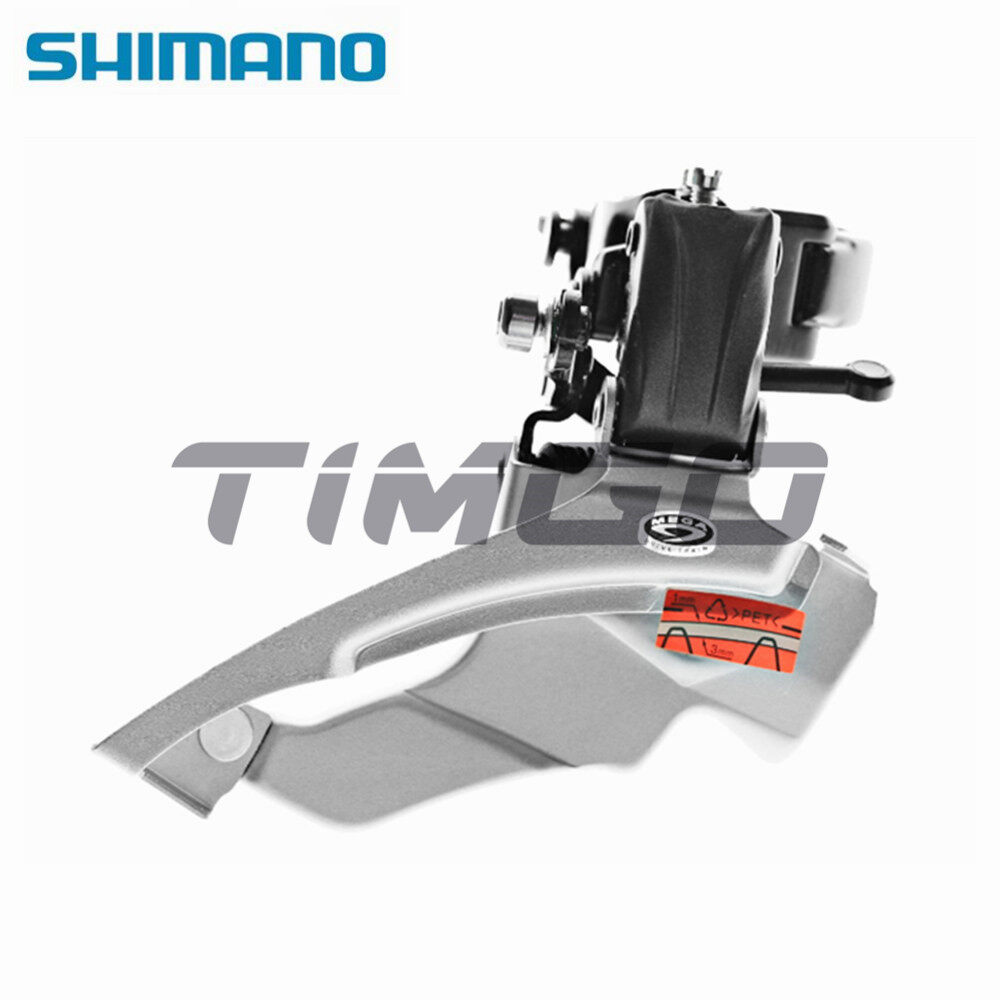 Shimano altus fd-m371 3x9 speed mtb bike front derailleur down swing dual pull