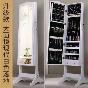 Taobao European Style Dressing Mirror Jewelry Storage Cabinets