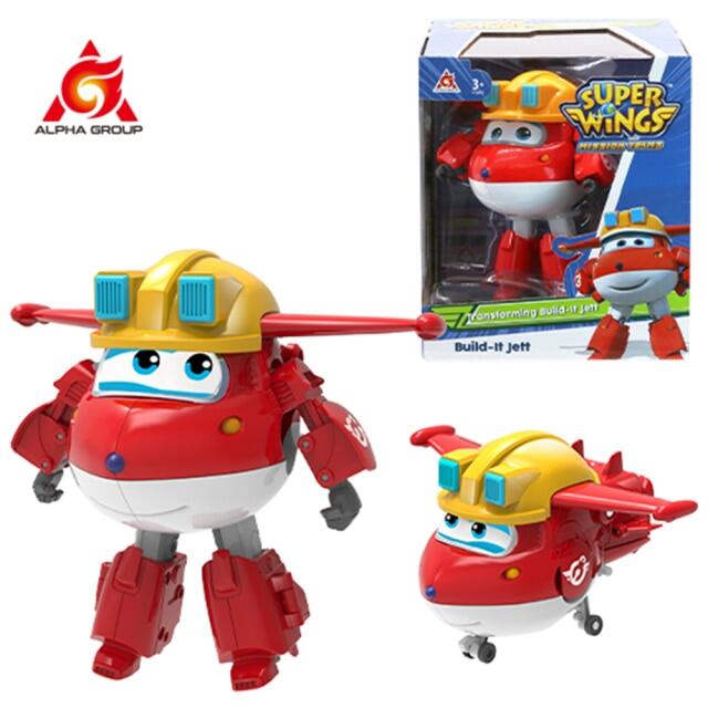 Super Wings 5'' Transforming Swampy Mira Jett Action Figures Robot ...