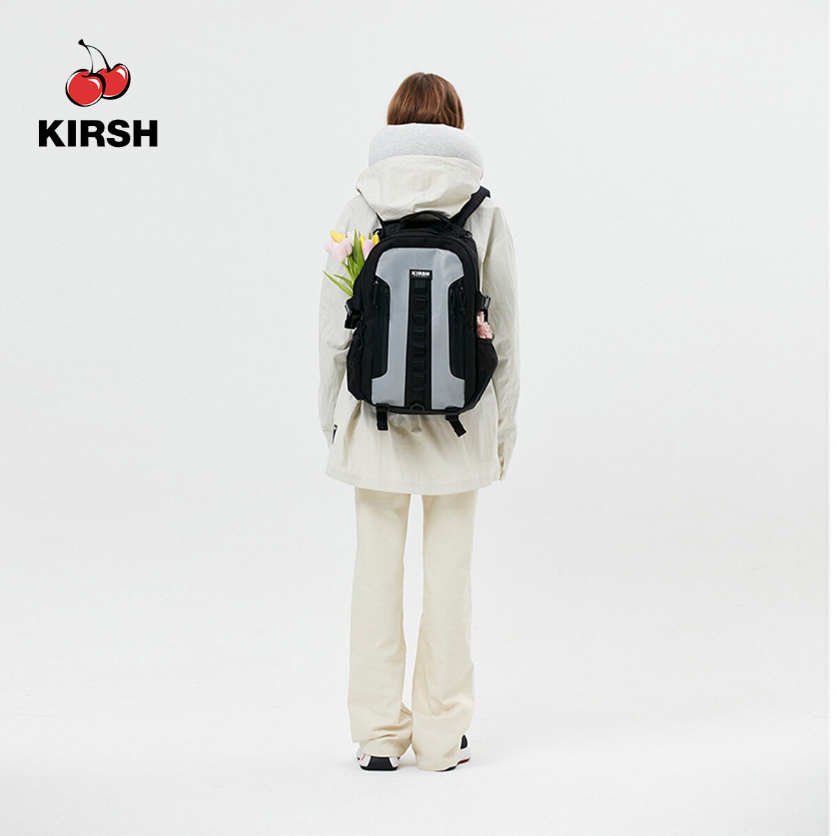 ★2022SS★KIRSH★POCKET TECHNICAL BACKPACK Amazon.com | KIRSH Daily Pocket Technical String Backpack