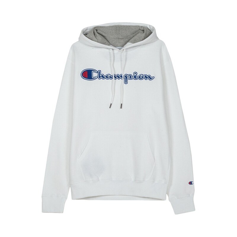 Champion Men's Sweatshirt Patch Cursive 