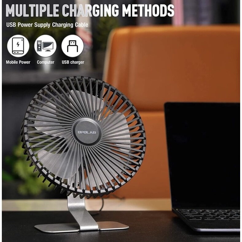 opolar 6 usb desk fan