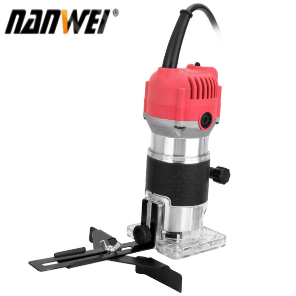 Woodworking Electric Trimming Machine Engraving Electromechanical Wood Milling Slot Machine Copper Motor