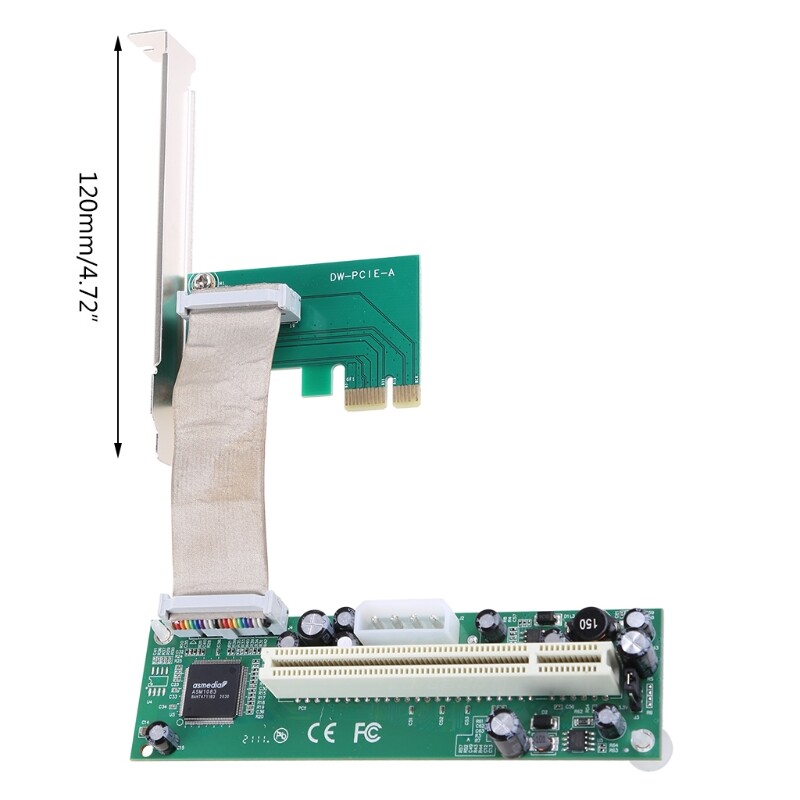 PCIE to PCI for Express x16 Conversion Card PCI-E Expansion Converter Adapter Extender Board