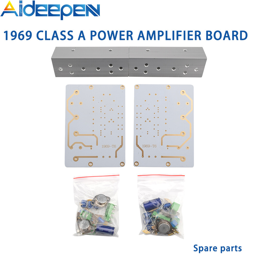 【Ready Stock】Original Aideepen 1969 Class A Power Amplifier Board Choose Complete Product/ Bulk