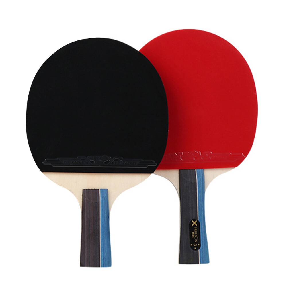 Table Tennis Rubber Hard Sponge Ping Pong Paddle Racket Cover for Training
