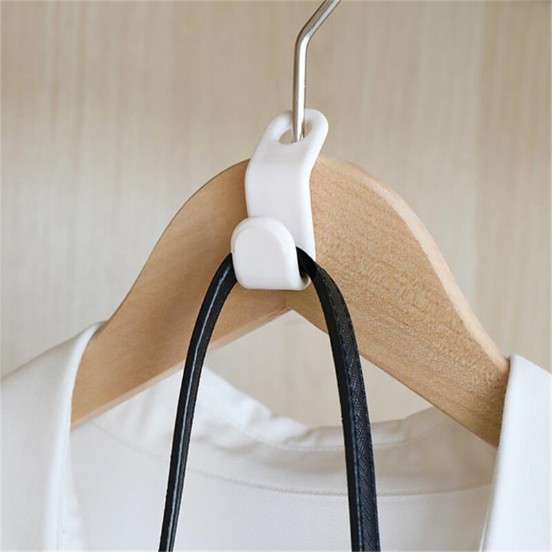 6/ 12Pcs Quần Áo Móc Áo Móc Giá Đựng Quần Áo Gấp Gọn, Móc Treo Tủ Quần Áo, Móc Nối Đầu Nối Tiết Kiệm Không Gian