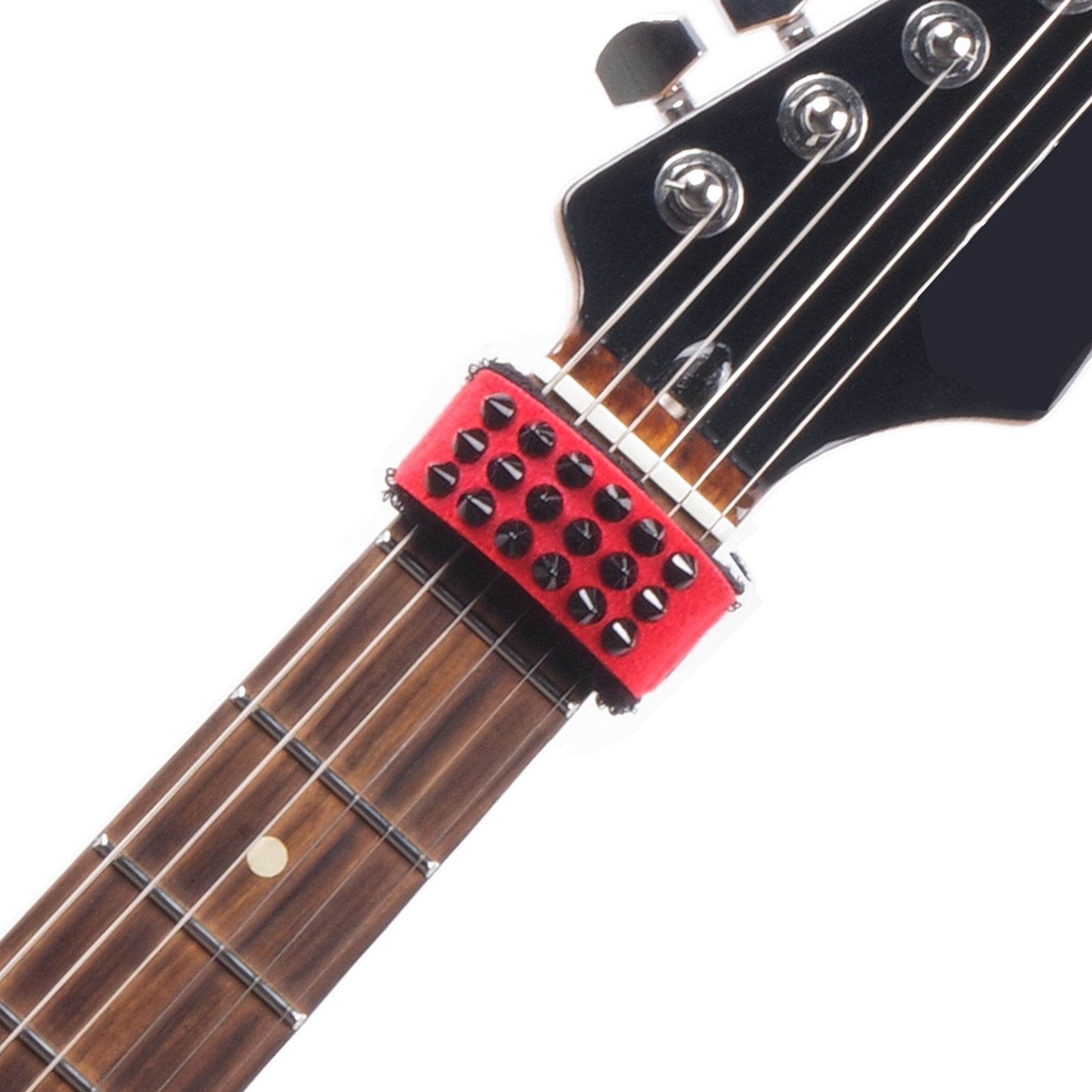 18cm Guitar String Mute Guitar Gear Fretboard Muting Wrap Punk Style String Dampener String Muter for 6-String Guitar