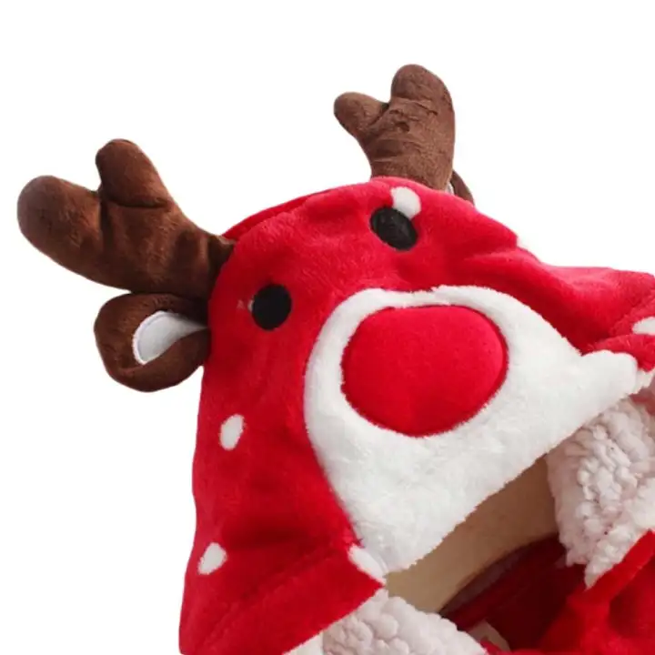 Kartun Piyama Anak Anak Jubah Mandi Hooded Flanel Kartun Replika