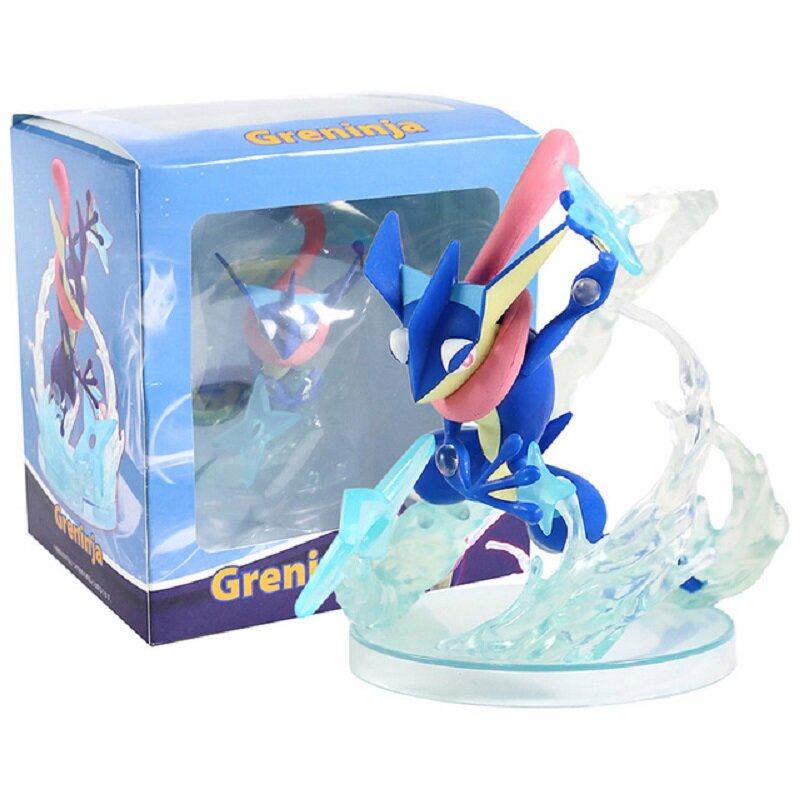 Kids Toy 13CM Pokemon Greninja Action Figure Toy PVC Model Kids Collection Home Decoration for Children Birthday Gift with Box