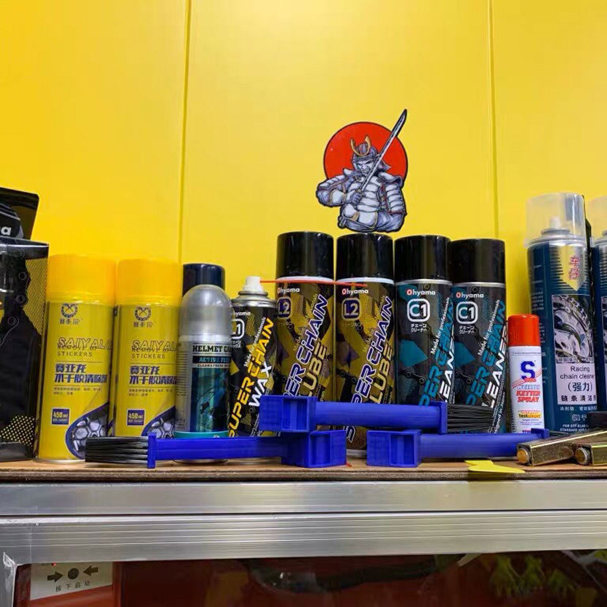 JDM Miếng Dán Xe Hơi Phản Quang Đề Can Chống Trầy Xước Samurai Nhật Bản