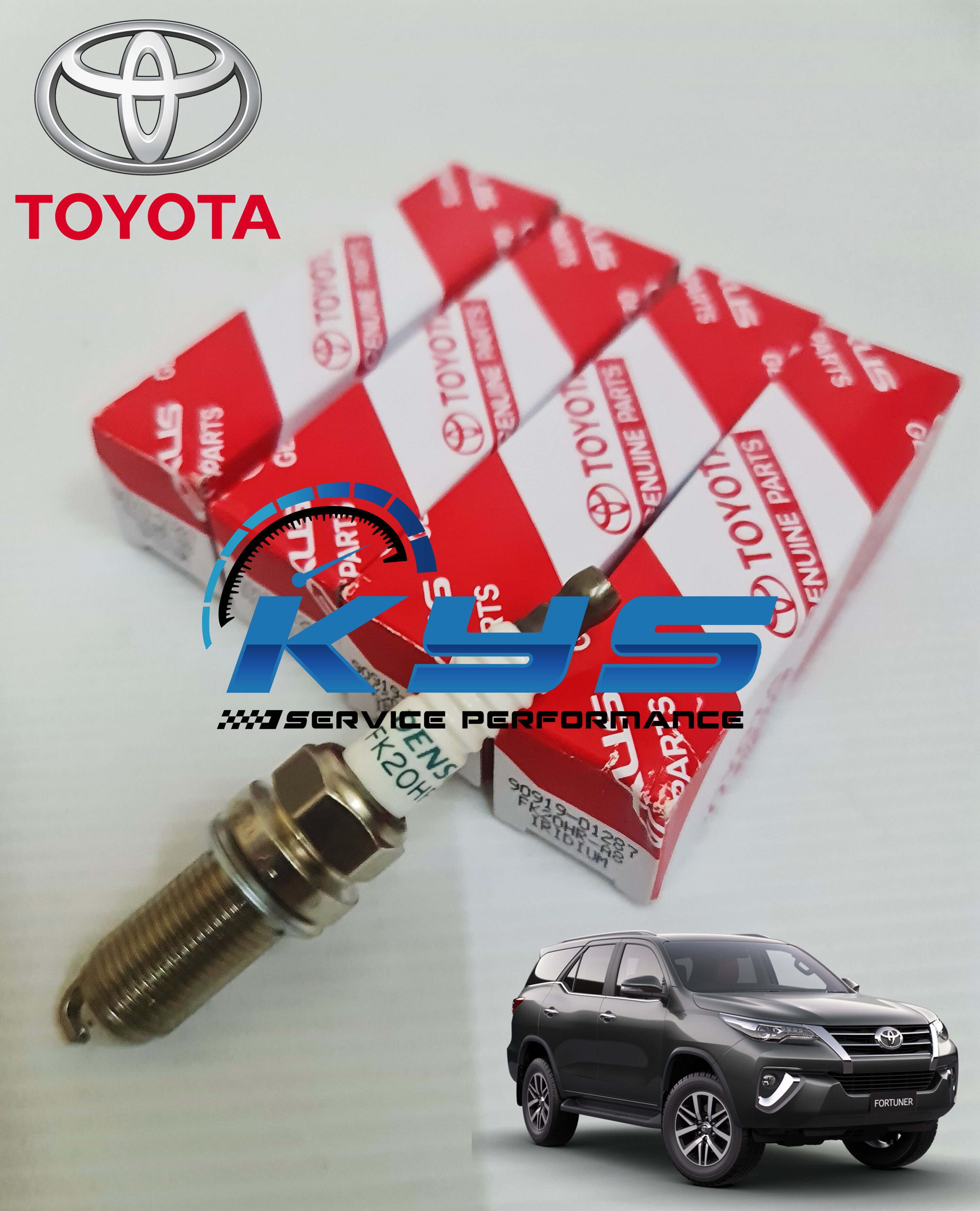 SPARK PLUG Iridium FK20HRA8 TOYOTA INNOVA 2.0 TGN140 1TR (20162020"), FORTUNER 2.7 TGN156