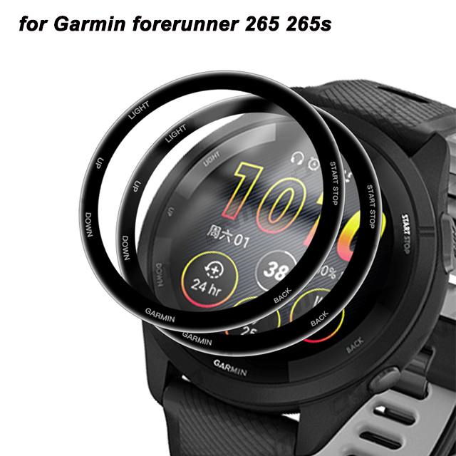 3D PMMA miếng bảo vệ màn hình bảo hiểm đầy đủ cho Garmin Forerunner 265/Tiền Thân 265S
