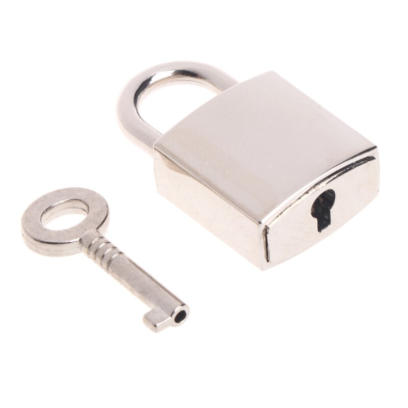 Mini Archaize Padlocks Key Lock With key for Jewelry Box Storage Box Diary Book