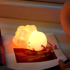 Pclub dễ thương Silicone đèn ban đêm hẹn giờ và thay đổi độ sáng thiết kế cho trẻ em trẻ em phòng ngủ