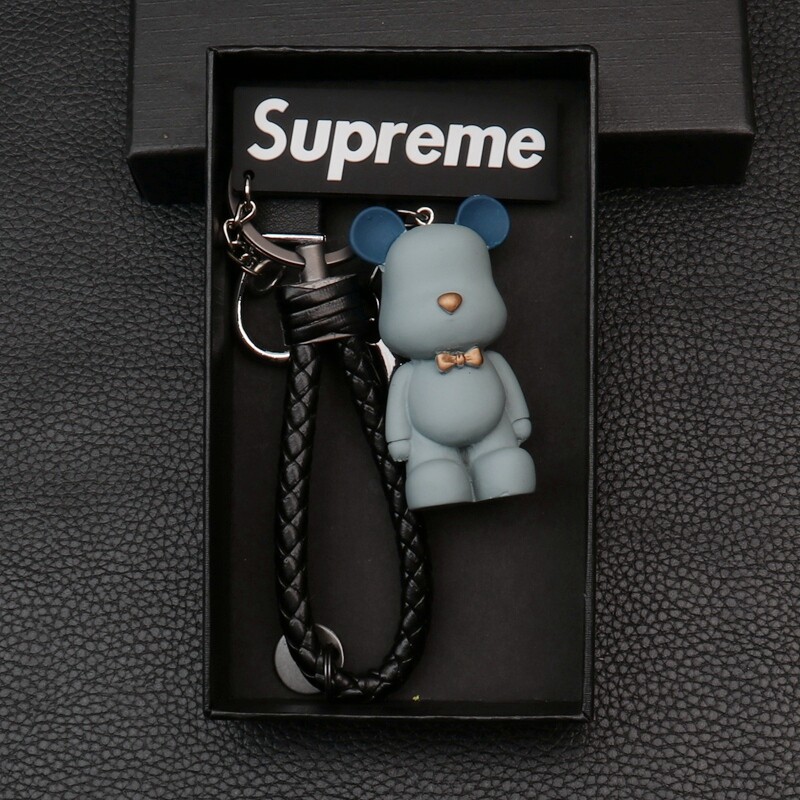 Cartoon bear doll keychain pendant multi-color optional