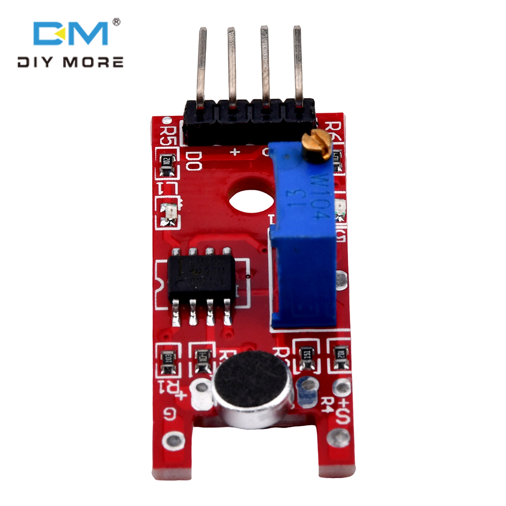 diymore DC 3V/5V Bộ khuếch đại Micrô cảm biến âm thanh âm thanh mic mô-đun giọng nói micro chuyên nghiệp Bộ khuếch đại Micrô