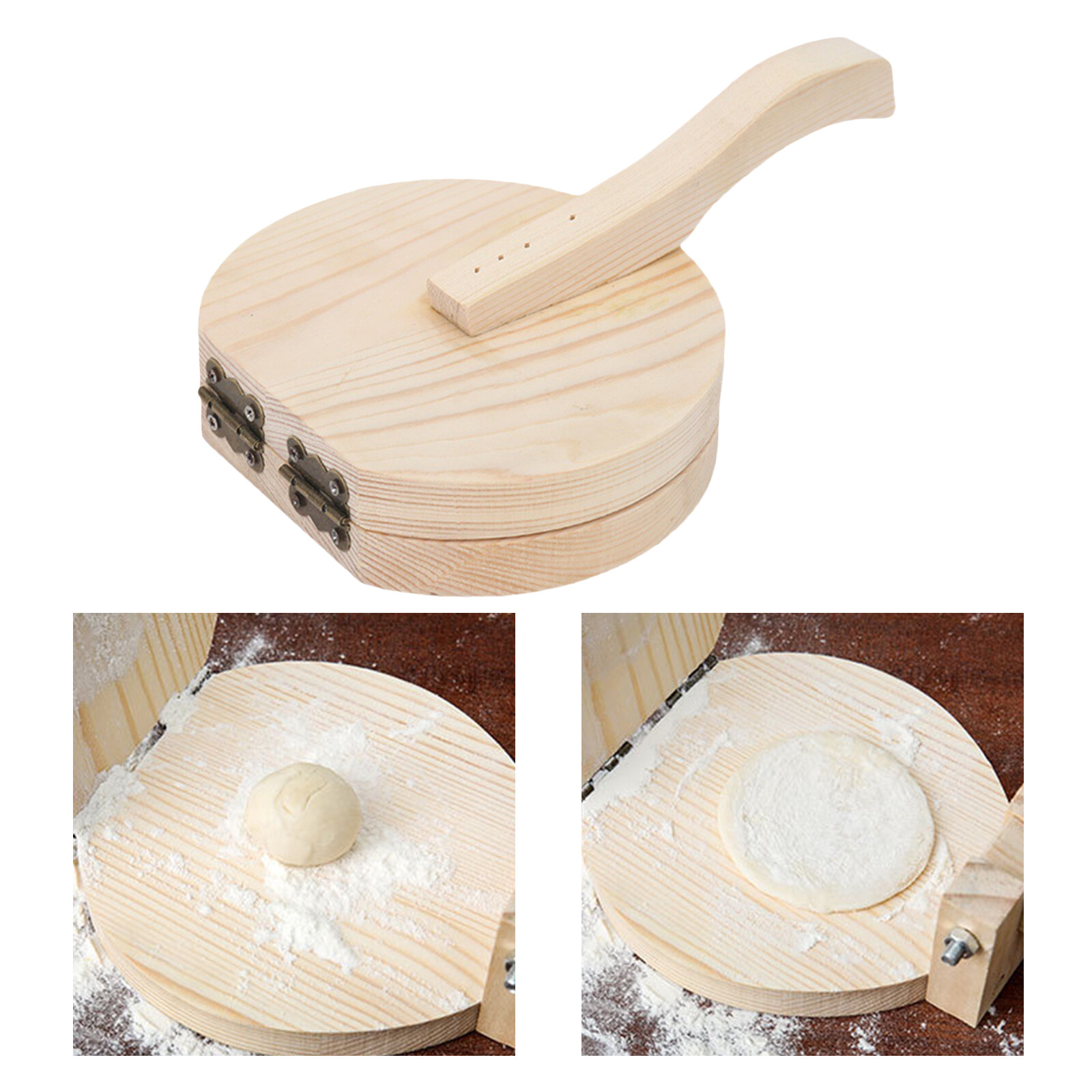 Blesiya Ravioli Dough Presser Making Mold Pie Corn Manual for Home Kitchen Gadget