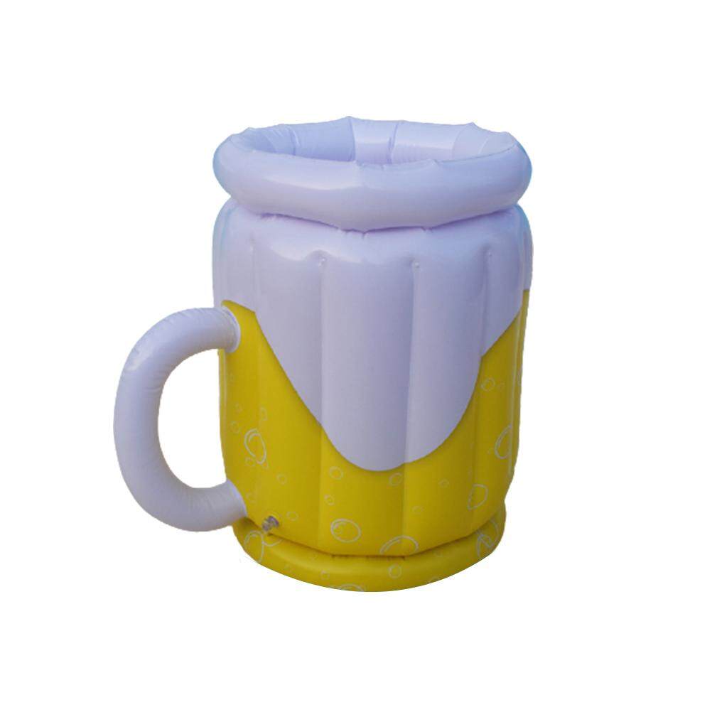 PVC Inflatable Ice Bucket Portable Drink Cup Ice Bucket In Outdoor Beer